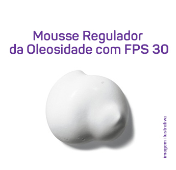 MOUSSE REGULADOR DA OLEOSIDADE COM FPS 30 – 50GR